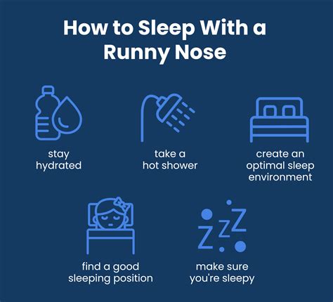 How should a baby sleep with a runny nose